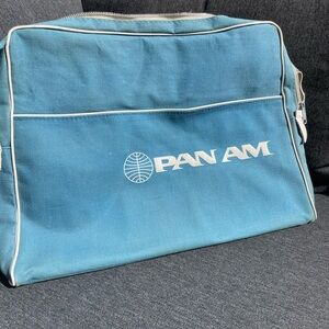 Vintage Pan Am flight crew bag from 60’s GENIUNE